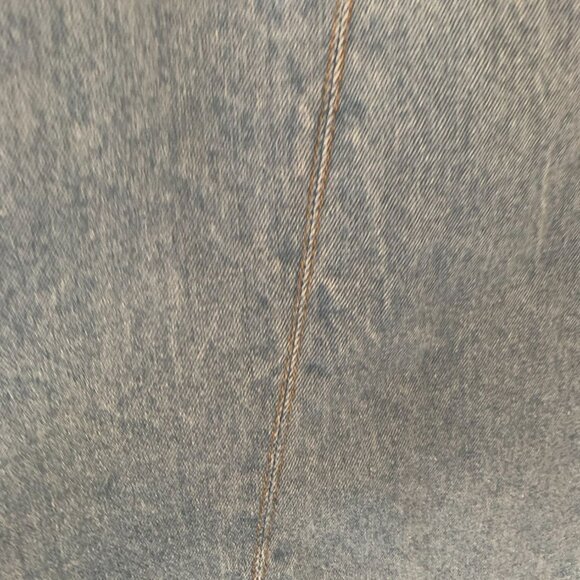 Styles To Go VTG Long Jean Skirt Size 10 Pleated, Pockets - Picture 6 of 12